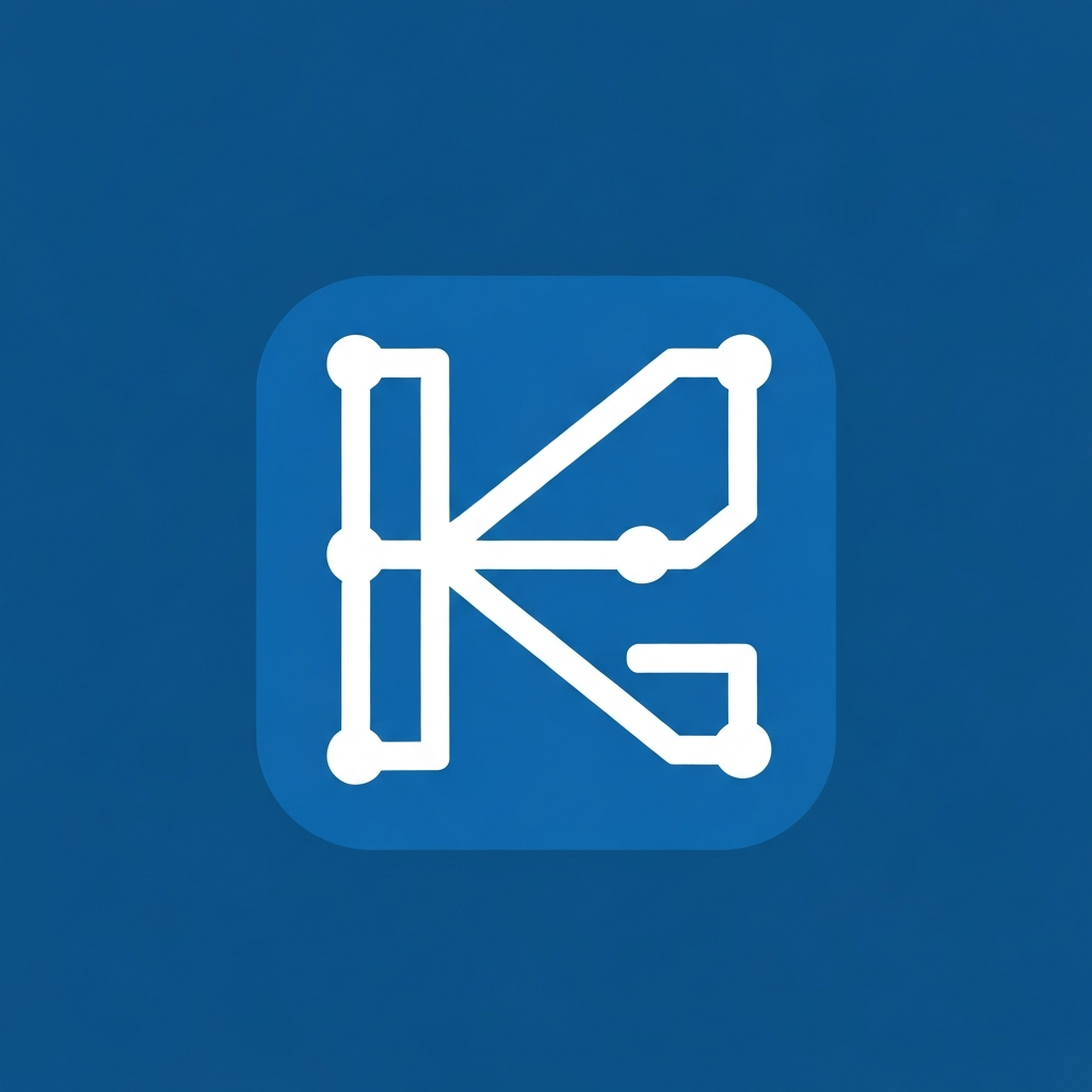 Gold knowledge graph nodes with citation mark symbol